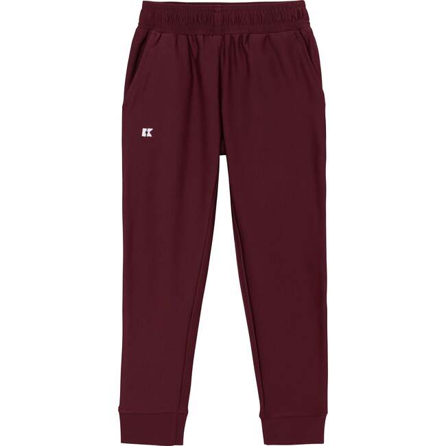 Boys Warm-up Jogger, Maroon