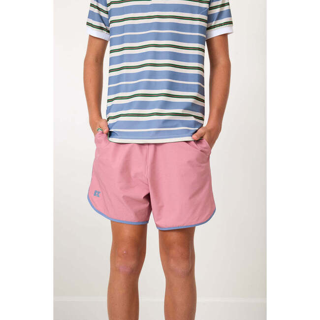 Boys Retro Super Short, Dusty Pink - Shorts - 5
