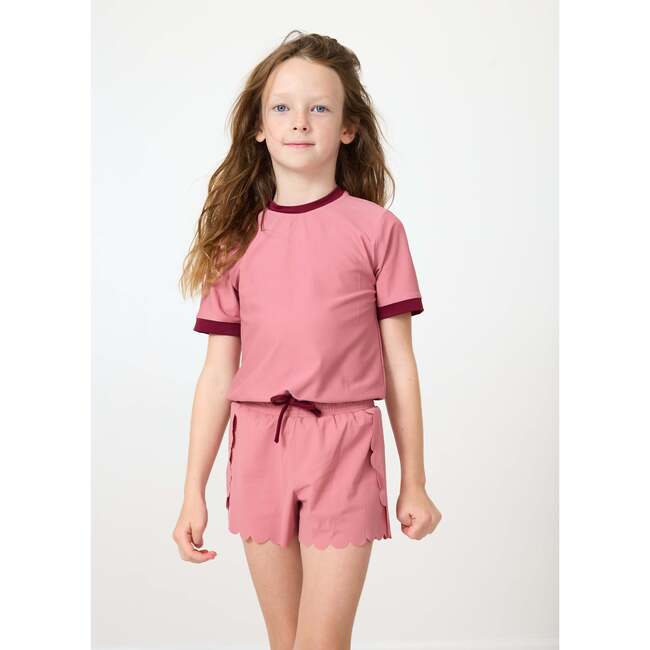 Girls Dance Tee, Dusty Pink - T-Shirts - 2