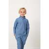 Boys Half Zip, Slate - Sweatshirts - 2