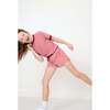 Girls Scalloped Super Short, Dusty Pink - Shorts - 5