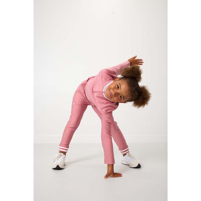Girls Retro Jogger, Dusty Pink - Pants - 3