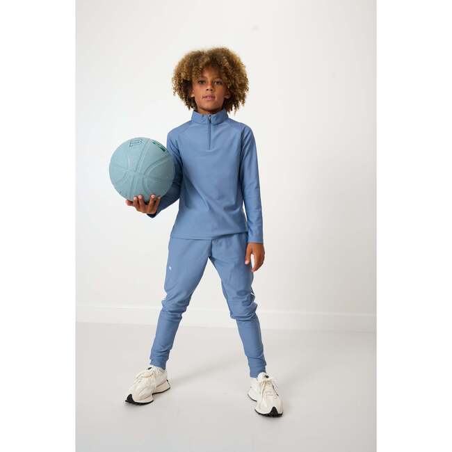 Boys Half Zip, Slate - Sweatshirts - 3