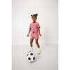 Girls Scalloped Super Short, Dusty Pink - Shorts - 6