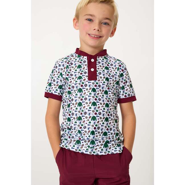 Boys Blade Shirt, Sports Print - Polo Shirts - 2