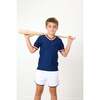 Boys Retro Mesh Super Short, White - Shorts - 4