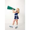 Girls Scalloped Skort, Navy - Skirts - 5