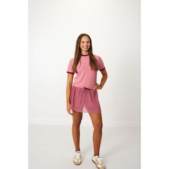 Girls Dance Tee, Dusty Pink - T-Shirts - 5