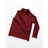 Boys Half Zip, Maroon - Sweatshirts - 5