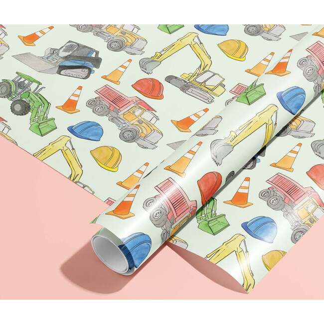 Construction Vehicles Gift Wrap - Gift Wraps - 2