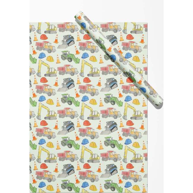 Construction Vehicles Gift Wrap - Gift Wraps - 3