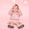 Lil Sis Bow Baby Headband, Mauve - Headbands - 2