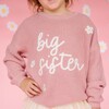 Big Sister Knit Sweater, Mauve - Sweatshirts - 3