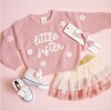 Little Sister Knit Sweater, Mauve - Sweatshirts - 6