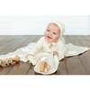 Velour Dot Pattern Wrap Footie, Girl - Footie Pajamas - 3