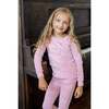 Velour Patch Footie, Pink - Footie Pajamas - 3