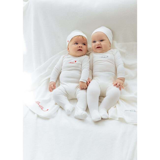 Layette Patch Footie, Girl - Footie Pajamas - 2