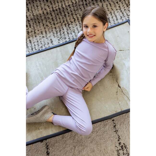 Bamboo Ribbed Loungewear Set, Girl - Mixed Apparel Set - 2