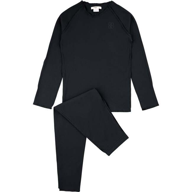 Bamboo Ribbed Loungewear Set, Boy