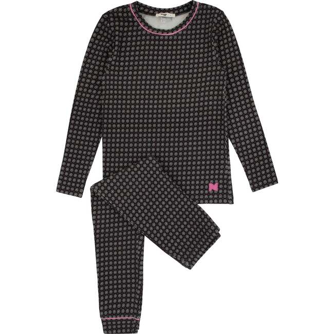 Bamboo Pattern Loungewear Set, Girl