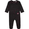 Bamboo Pattern Footie, Girl - Footie Pajamas - 1 - thumbnail