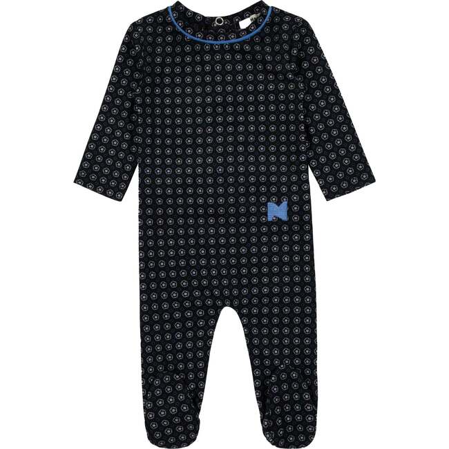 Bamboo Pattern Footie, Boy