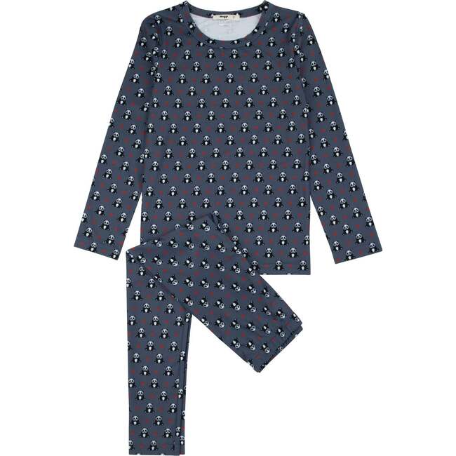 Bamboo Panda Pattern Loungewear Set, Boy