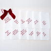 Mixed Messages Dinner Napkins, Red - Tabletop - 1 - thumbnail