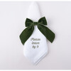 Please Leave by 9 Dinner Napkins, Green - Tabletop - 2