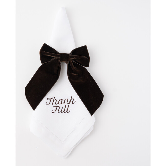 Thank Full Dinner Napkins, Brown - Tabletop - 2