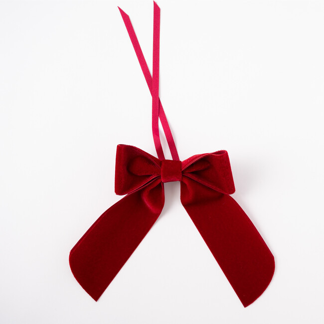 Velvet Napkin Bow, Red