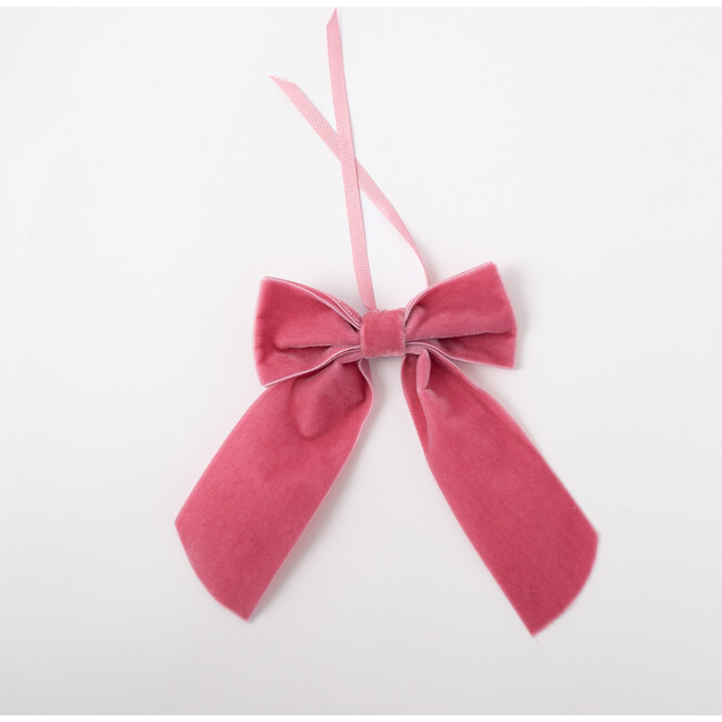 Velvet Napkin Bow, Dusty Rose