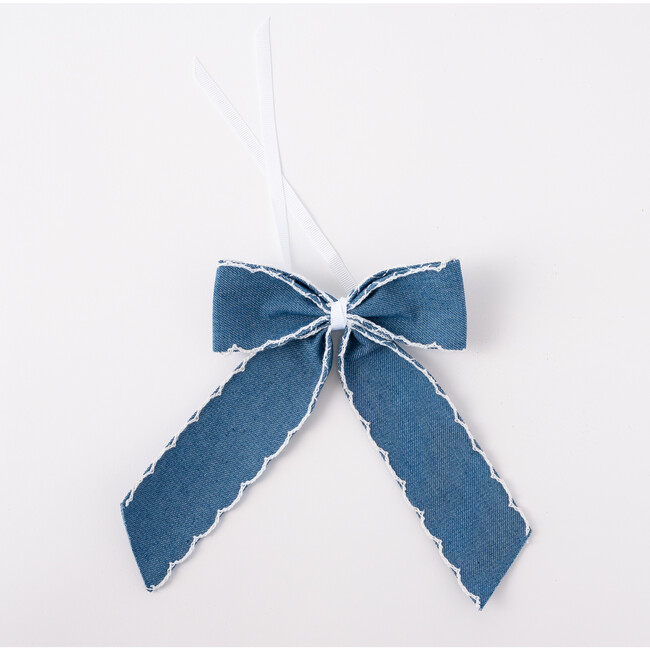Denim Napkin Bow, Denim