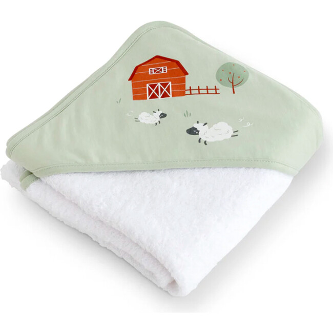 Muslin Swaddle and XL Cape Towel Set, Sheep - Other Accessories - 2