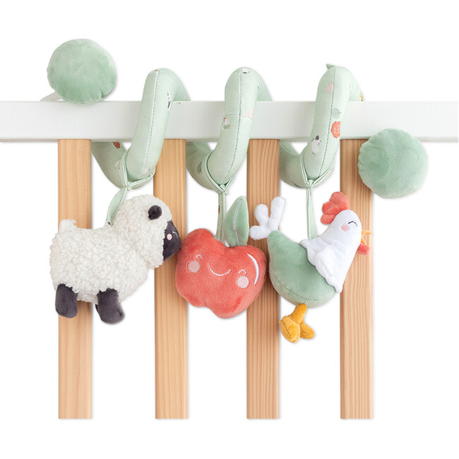 Multi Activity Spiral & Swaddle Set, Sheep - Developmental Toys - 2