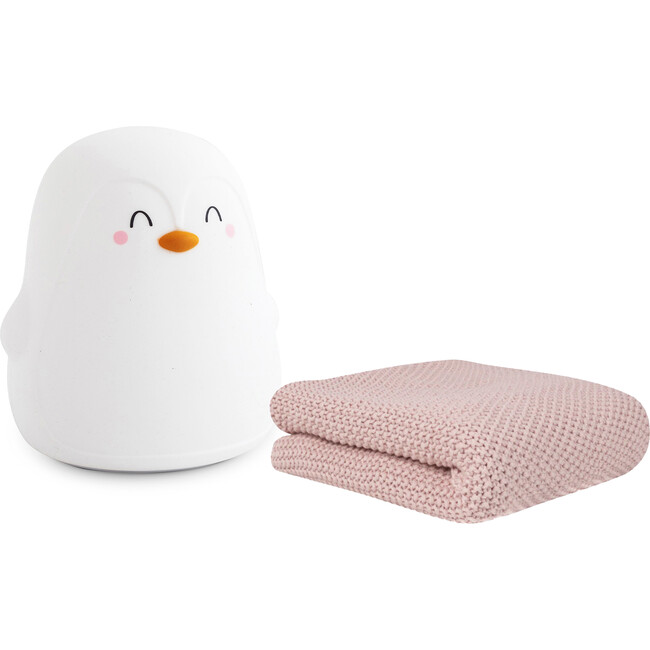 The Polaris Tricot Blanket & Nightlight, Pink