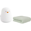 The Polaris Tricot Blanket & Nightlight, Green - Mixed Accessories Set - 1 - thumbnail