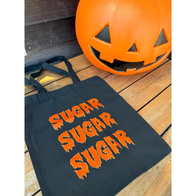 Glow-In-The-Dark Sugar Trick or Treat Bag - Trick or Treat Baskets - 2