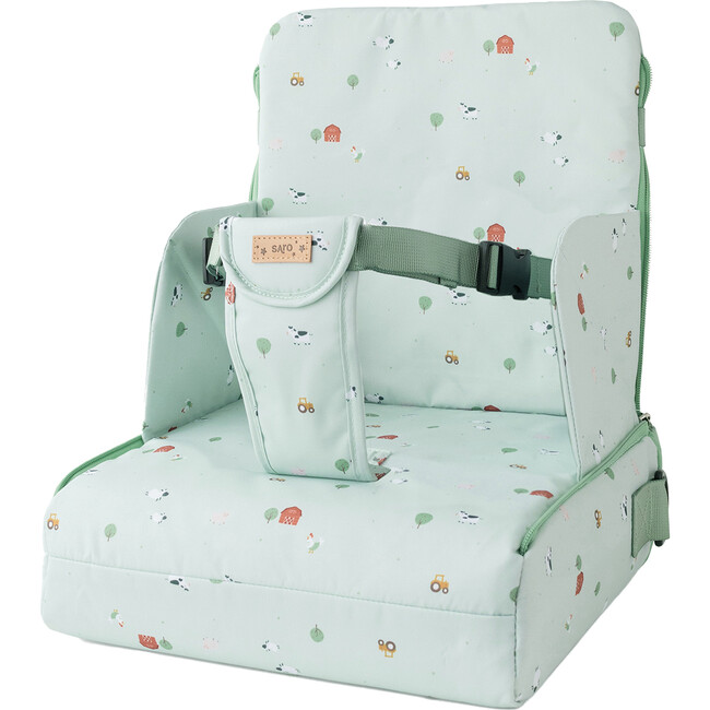 Funny Farm Feeding Fun with Portable Booster Seat - Booster Seats - 2