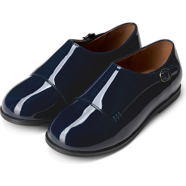 Gianna Dress Shoes, Navy - Dress Shoes - 2
