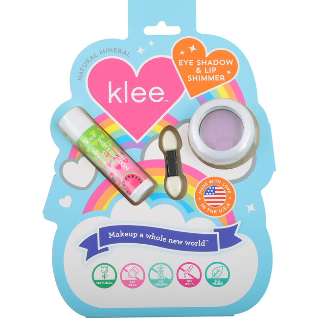 Lilac Sparkles Eye Shadow and Lip Shimmer Set