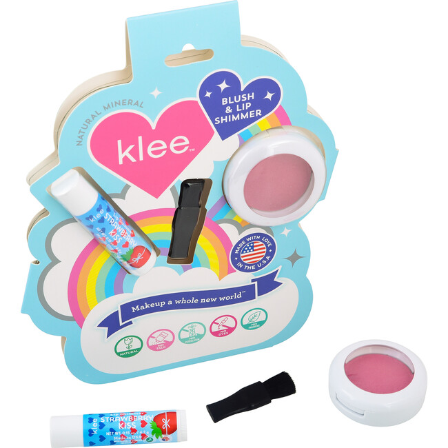 Sweet Cherry Spark Blush and Lip Shimmer Set - Costume Accessories - 2