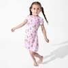 Tea Party Girls' Short Sleeve Dress, Pink - Dresses - 4