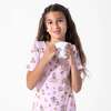 Tea Party Girls' Short Sleeve Dress, Pink - Dresses - 5