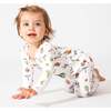 Spooky Halloween Bundle - Bamboo Convertible Footies, Orange - Footie Pajamas - 2