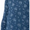 Ninja Bamboo Kids Pajamas, Blue - Pajamas - 2