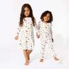 Halloween Treats Bamboo Kids Pajamas, White - Pajamas - 4