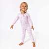 Enchanted Unicorn Bamboo Convertible Footie, Purple - Footie Pajamas - 3