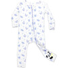 Butterfly Bamboo Convertible Footie, White - Footie Pajamas - 1 - thumbnail