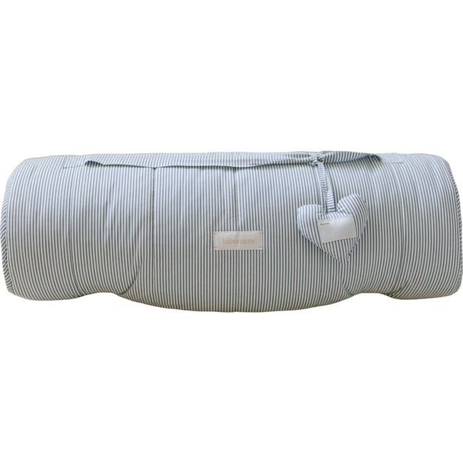 Organic Toddler Nap Roll-N-Rest Mat Set, Modern Stripe - Nap Mats - 1